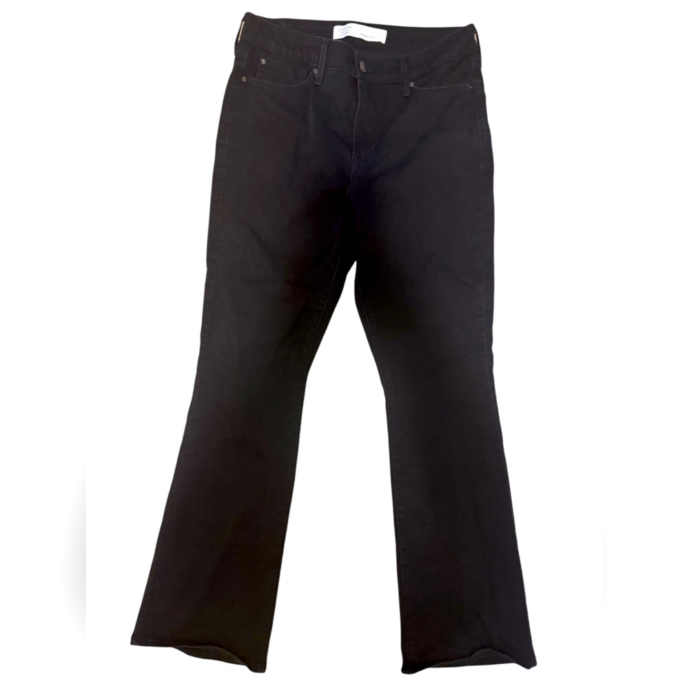 Levi Signature Black Shaping Bootcut Pants